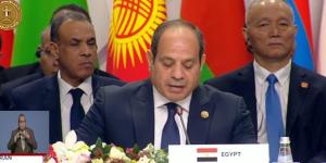 الرئيس السيسي: ما يمر به الشرق الأوسط من ظرف دقيق يهدد مصداقية النظام العالمي