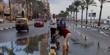 المحافظ رفعت درجة الاستعداد.. أمطار خفيفة على المدن الساحلية في البحيرة