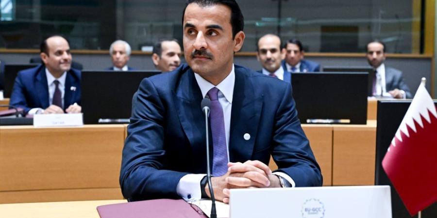 أمير قطر: مستقبل التعاون الخليجي الأوروبي واعد