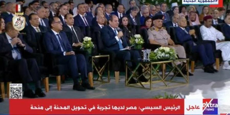 مصر تعانى من فقر مائى شديد.. أبرز تصريحات الرئيس السيسي بالمؤتمر العالمي للسكان والصحة