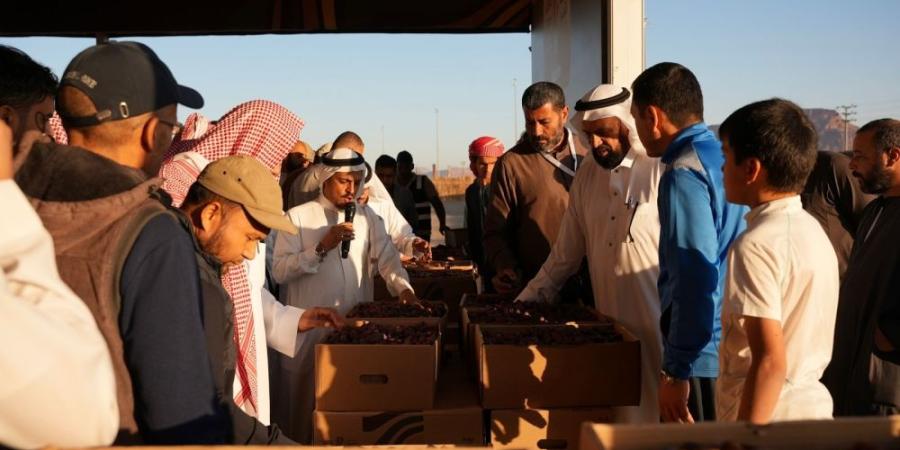 صور| انطلاق فعاليات موسم التمور بسوق المزارعين بمحافظة العلا