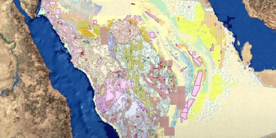 "المساحة الجيولوجية": دفعة جديدة من حزم البيانات تغطي 30% من مساحة الدرع العربي