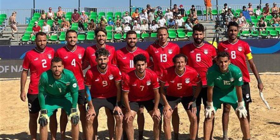 مصر تخسر أمام المغرب وتكتفي بالمركز الرابع في أمم أفريقيا للكرة الشاطئية